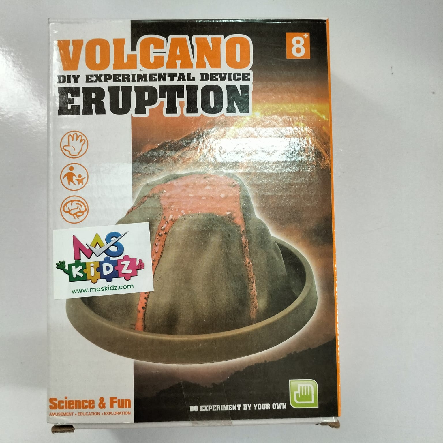 Volcano and Snow Eruption 608-136 MAS KIDZ