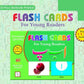 Premium Flash Cards for Young Readers 12 different flash card ABC, abc, 123, alif bai pai, Fruits, Vegetables, Animals, Shapes and Colors, Action, Occupations, Opposites, Transport (24-40 Cards Each) PACK OF 12 FLASH CARD AVAILABLE IN DISCOUNTED PRICE