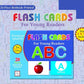 Premium Flash Cards for Young Readers 12 different flash card ABC, abc, 123, alif bai pai, Fruits, Vegetables, Animals, Shapes and Colors, Action, Occupations, Opposites, Transport (24-40 Cards Each) PACK OF 12 FLASH CARD AVAILABLE IN DISCOUNTED PRICE