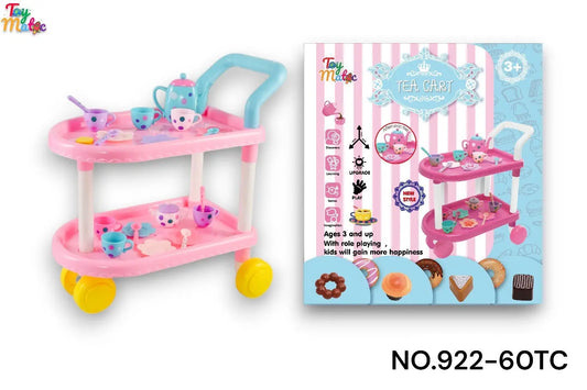 Tea Cart Trolley 922-60TC Toy Matic MAS KIDZ