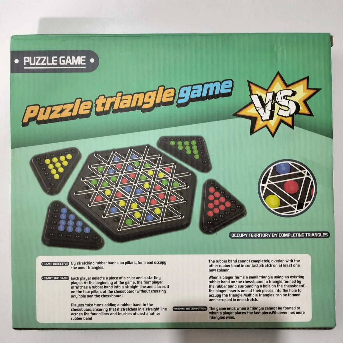 Puzzle Triangle Game 6688-57 MAS KIDZ