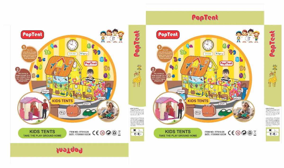 Poptent House with Lawn IT7010-29 MAS KIDZ