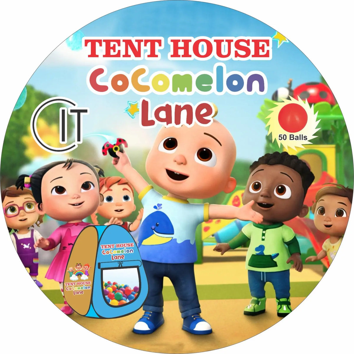 Tent Play House Cocomelon Local MAS KIDZ