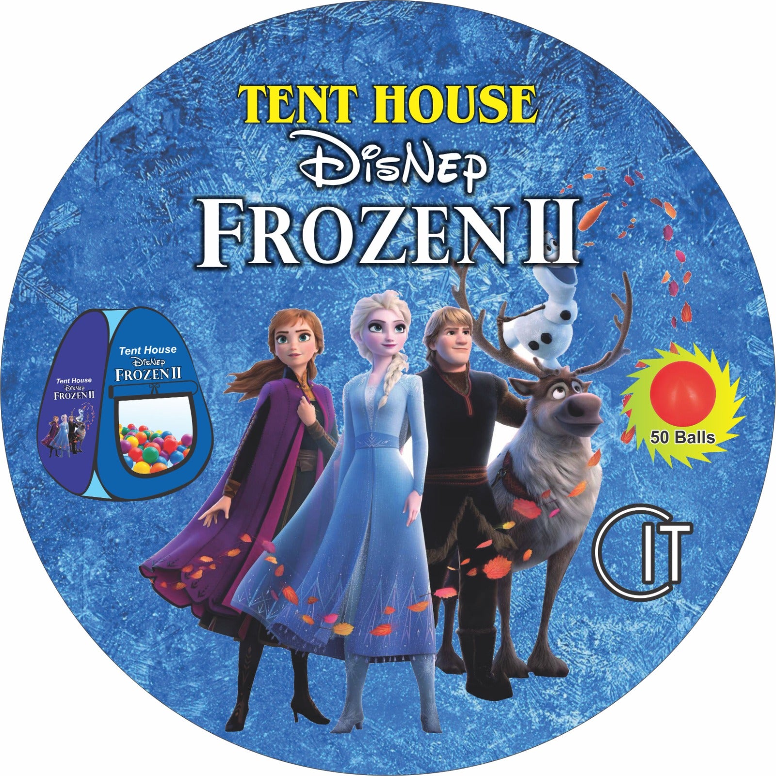 Frozen Tent Play House MAS KIDZ