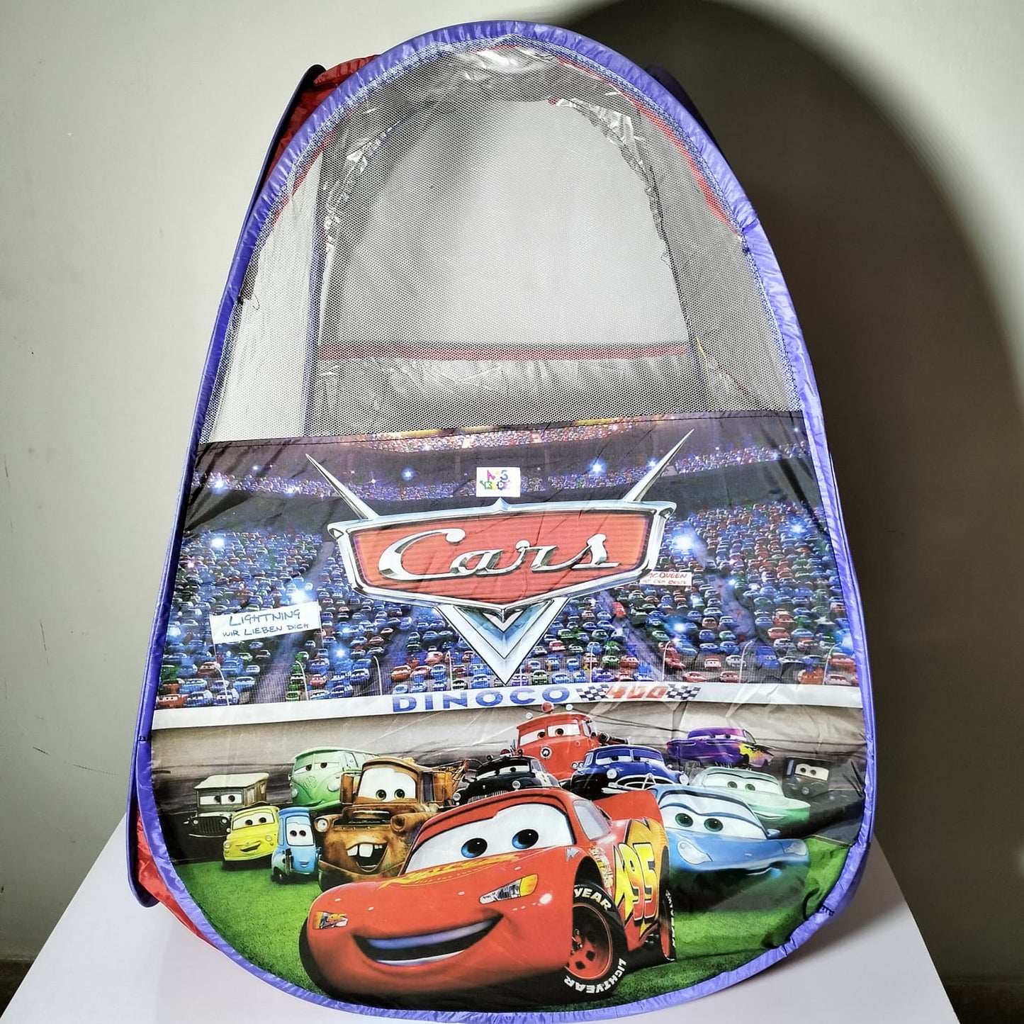 Lightning McQueen Disney Cars Tent Play House Pop Up IT