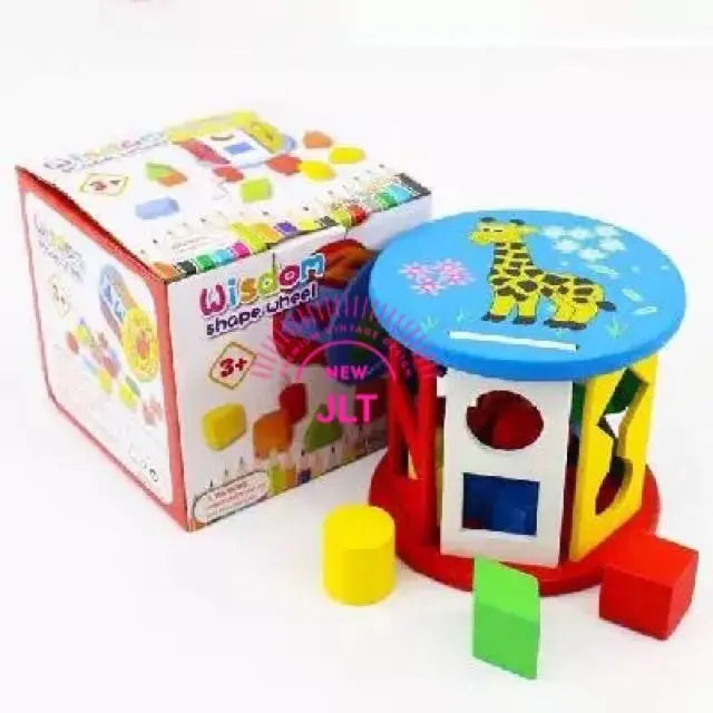 Wisdom Toy Wisdom Shape Wheel | Shape Sorter Toy | Shape Toys – MAS KIDZ