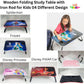 Wooden Folding Study Table / Laptop Table for Kids - 4 Designs (Spider-Man, Frozen, Princess, Cars)