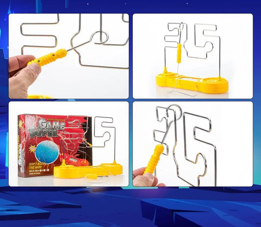 Game Super Don't Buzz The Wire H-108-A Electric Game Maskidz