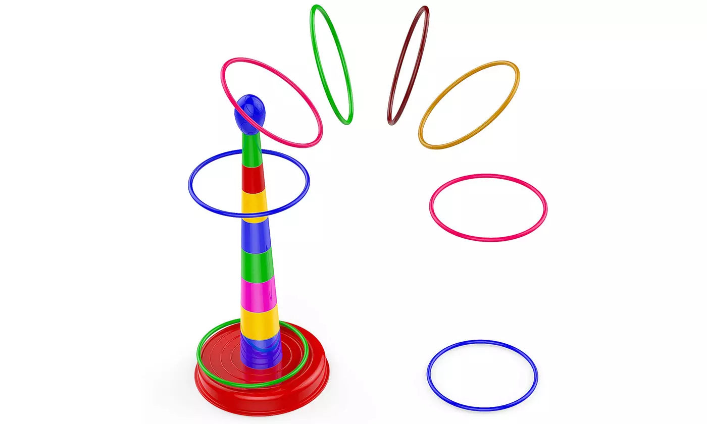 Quoits Stacking Ring Tower