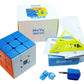 Rubik’s Cube Moyu RS3M 2021 MagLev 3x3 Magnetic Speed Cube, Professional 3x3 Stickerless Speed Cube, Upgraded Version of Moyu RS3M 2020 (RS3 M 2021 MagLev Pro Version) MAS KIDZ