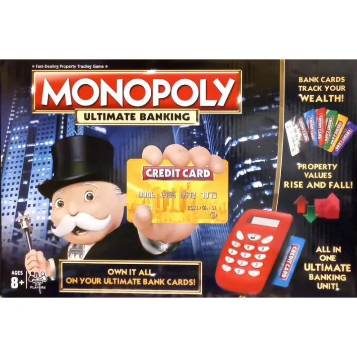 Monopoly Board Game Digital Banking 6215F MAS KIDZ