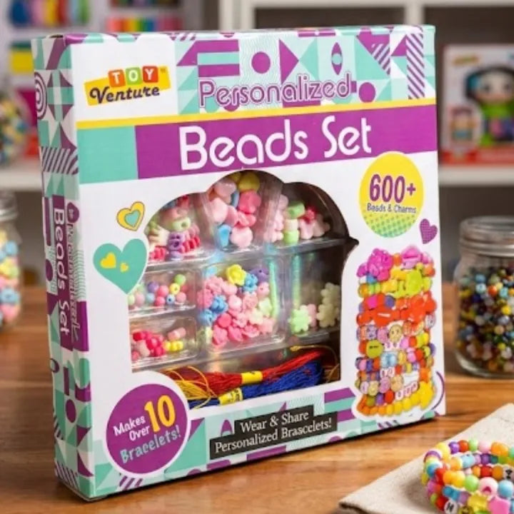 Personalized Beads Set 600+ AS88042 MAS KIDZ