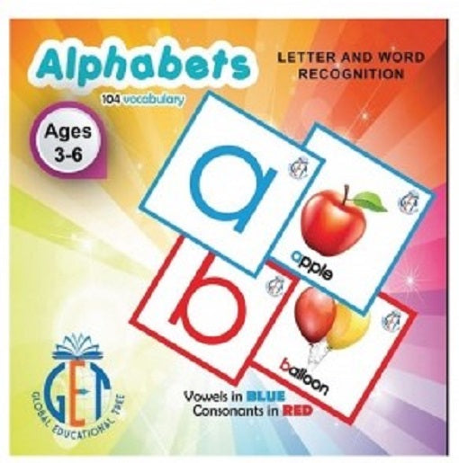Flash Card Alphabet Letter and Words Recognition