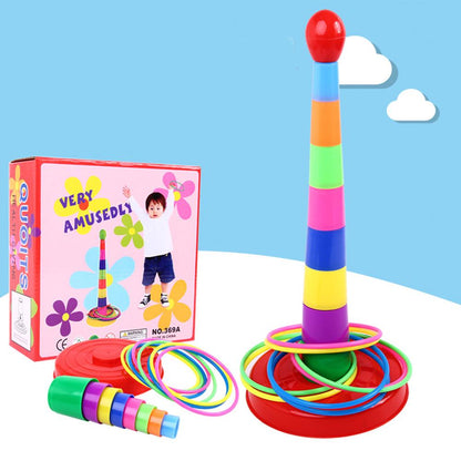 Quoits Stacking Ring Tower