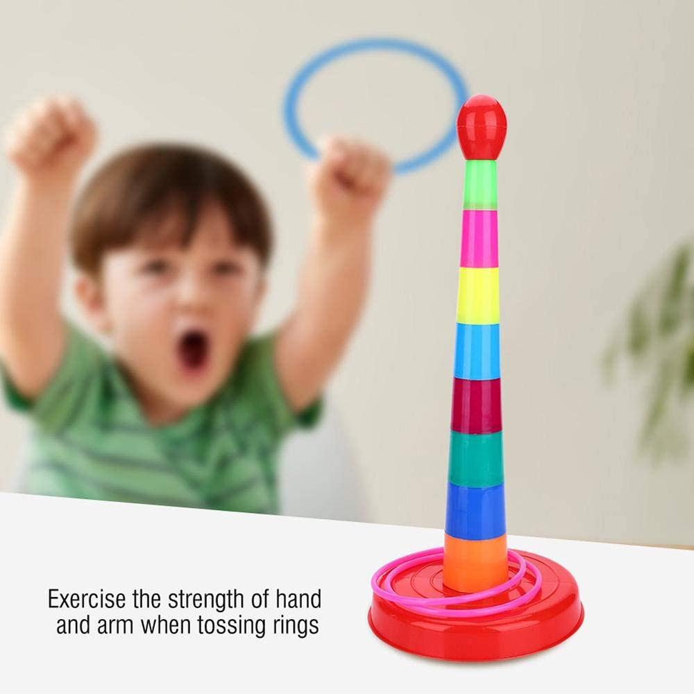 Quoits Stacking Ring Tower