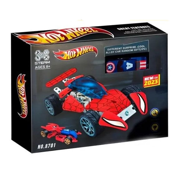 Alloy Spider Man Car 8701 Meccano MAS KIDZ