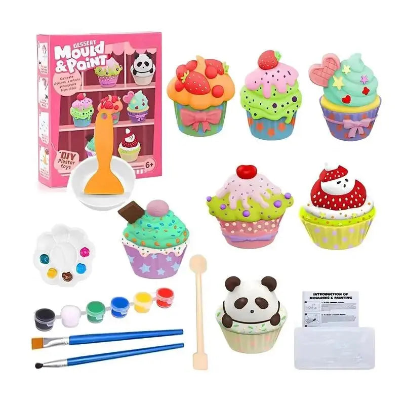 Mould & Paint Cupcake No 8533 Maskidz