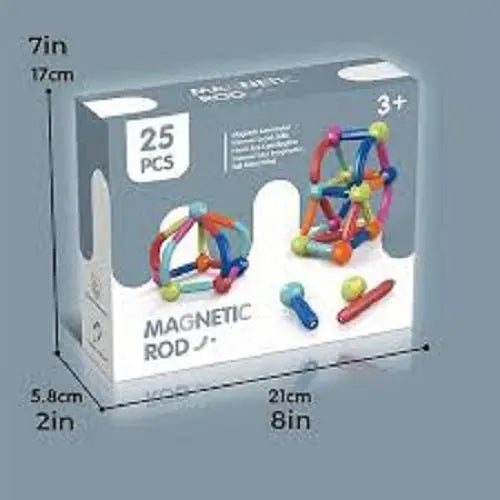 Magnetic Rod 25 Pieces Maskidz