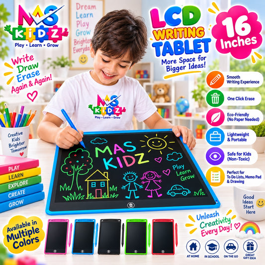 16 Inch LCD Writing Tablet for Kids | Drawing & Doodle Board