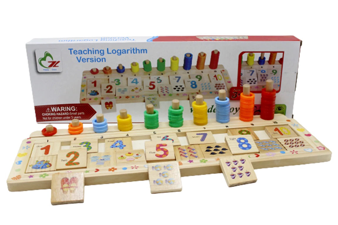 Teaching Logarithm Version Wooden Toy|Educational Toys – MAS KIDZ