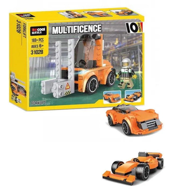 Decool Multificence Forklift Lego 31028 10 Model