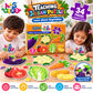 34 piece vegetable jigsaw puzzle for kids by MAS KIDZ, one complete educational puzzle
