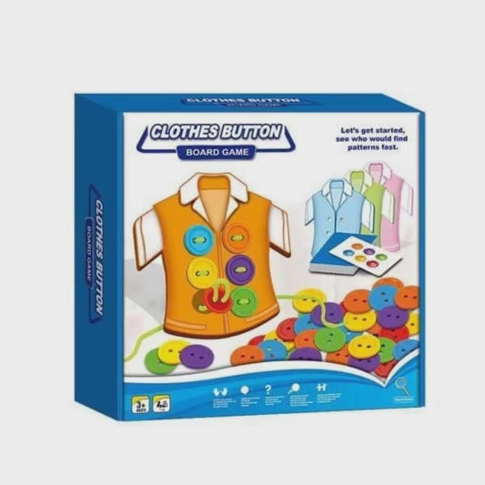 Clothes Button Board Game 5100