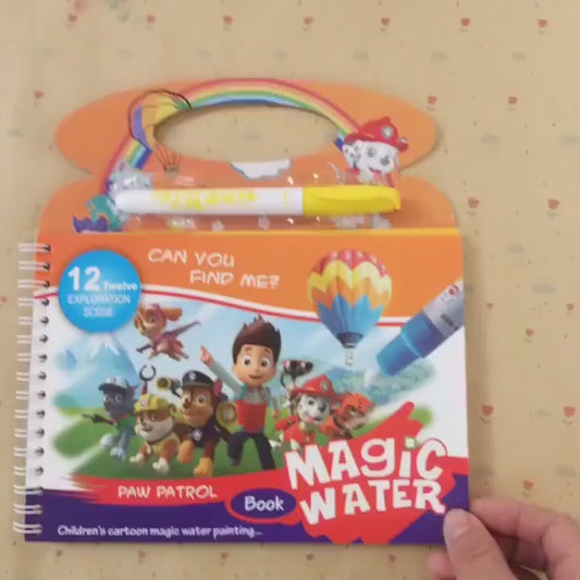 Magic Water Color Book Different Articles