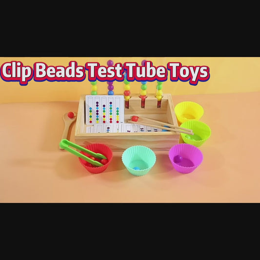 Rainbow Beads Clip Clip Music 24-38