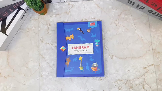 Tangram Woodiness Magnetic Puzzle