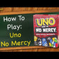 UNO No Mercy Card Games