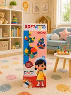 Soft Blocks SQN-12 40 Pieces Building Blocks Rubber Blocks MAS KIDZ