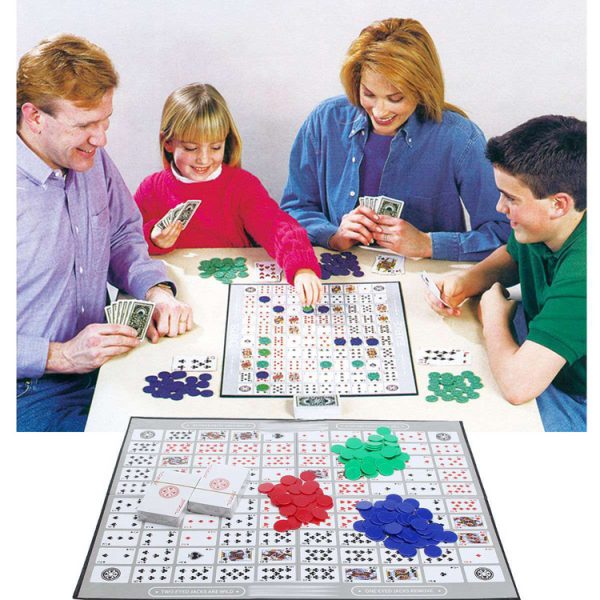 Sequence Deluxe Edition Board Game for Kids and Adults