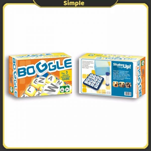 Boggle – The 3-Minute Word Game Toy Educational and Learning for Kid