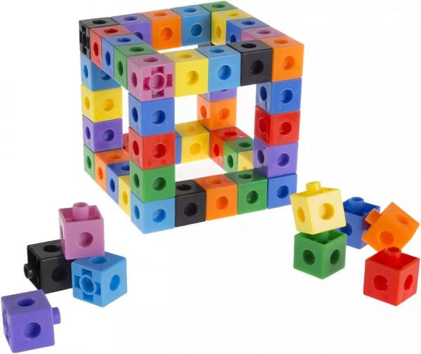 DIY Interlink Building Blocks 45+ Pieces Intelligent Creativity & Fun Blocks for Children Educational and Learning Toys