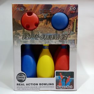 Deluxe Bowling Set With 6 Bottles and 2 Balls Children Toy