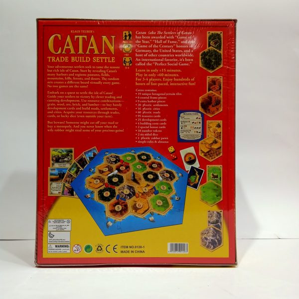Catan Trade Build Settle Board Game for Kids and Adults