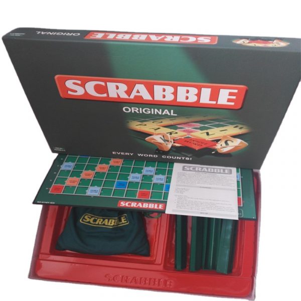 Scrabble Game Educational Toys English Children Learning Board Game For Children and Adults both Crossword Game