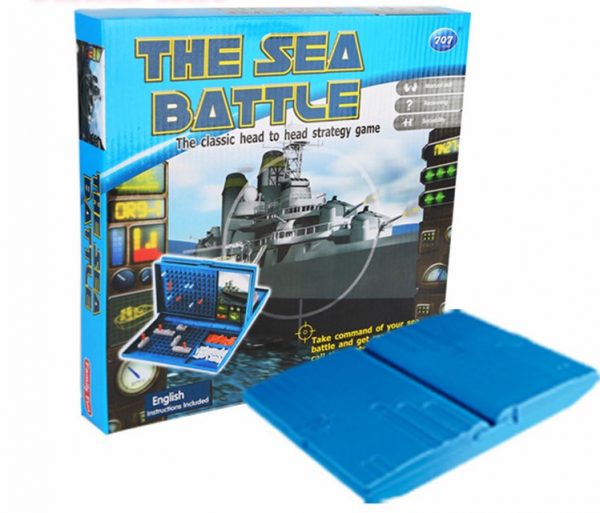 The Sea Battle - 2 Player Battleship Strategy Board Game