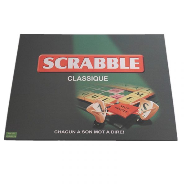 Scrabble Game Educational Toys English Children Learning Board Game For Children and Adults both Crossword Game