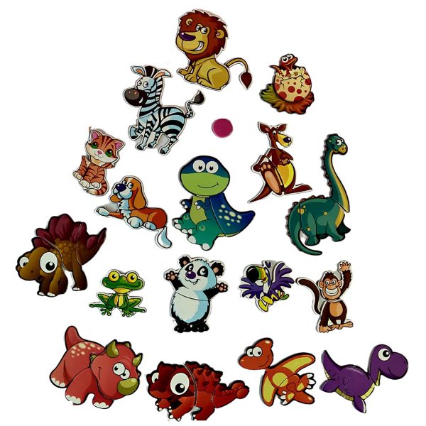 Evolution of the Dinosaurs Magnet puzzles