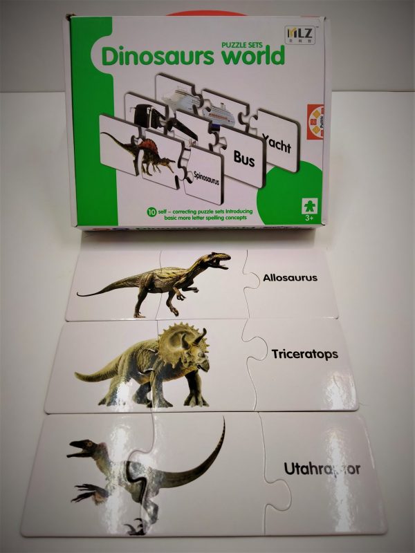 Puzzle Dinosaurs for kids Educational and Learning toy for children