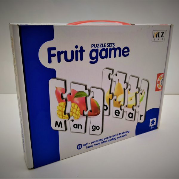 Puzzle Fruit Game for kids Educational and Learning toy for children