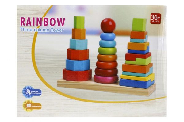 Rainbow Three-Column Tower