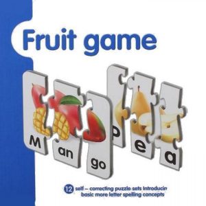Puzzle Fruit Game for kids Educational and Learning toy for children