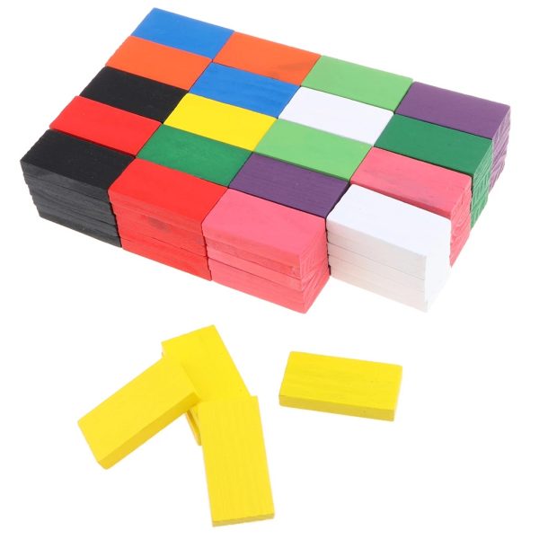 Domino 120 Pieces Color Dominoes