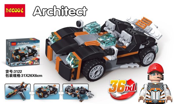 Architect Bricks Toys 36 Model in 01 Box Model No 3122