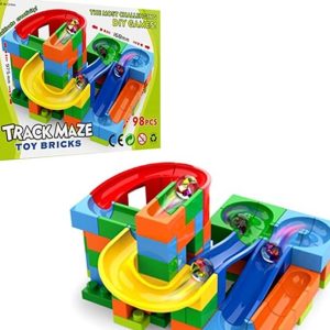 Track Maze Toy Bricks 98 pcs Lego Game marble run Code no 8201