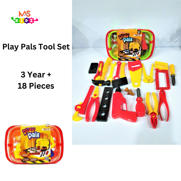 Play Pals Tool Set in Bucket