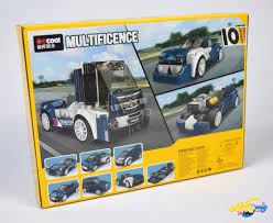 Decool Multificence 31016 Heavy Truck Lego 10 model in 1